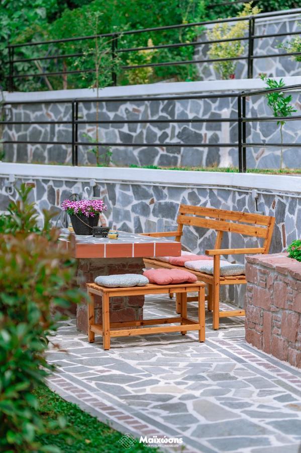 Helianthos Villa - Apartment No3 Kavala Bagian luar foto